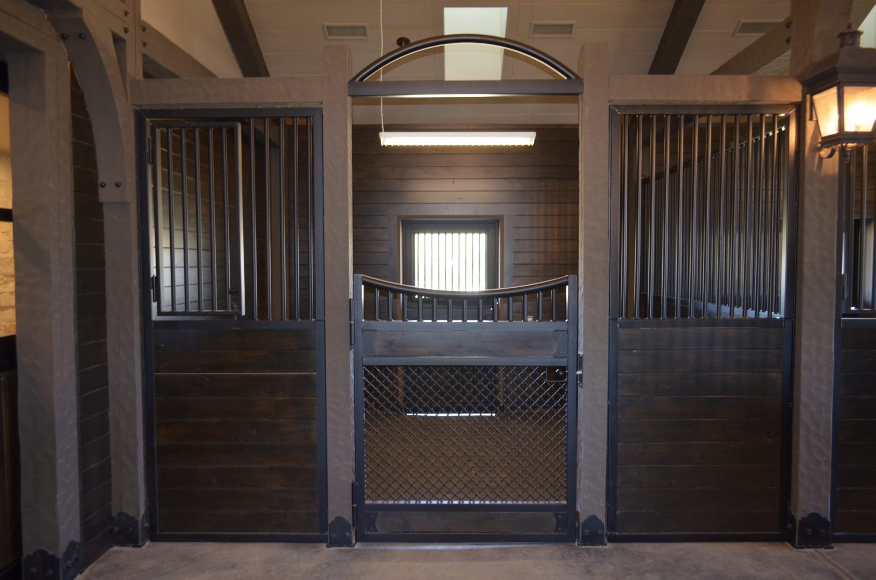 Sliding & Hinged Doors For Horse Stalls Rockin J Equine