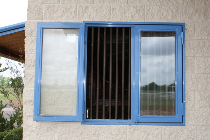 Dutch D&W No. 3C - Glass shutter windows, French style