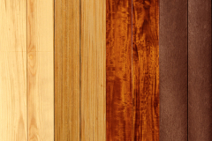 Traditional pine, bamboo, brazilian hardwood, or synthetic wood