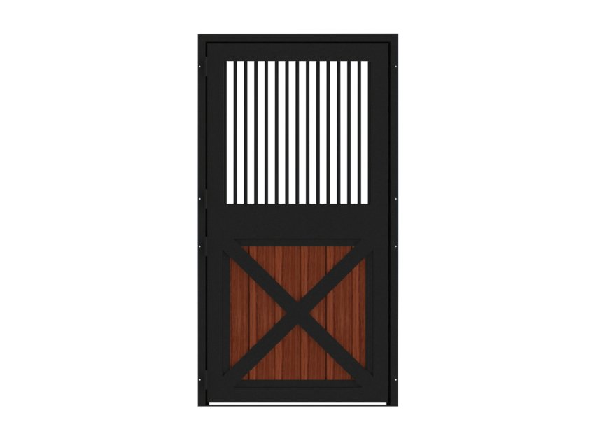 Dutch stall door with grill